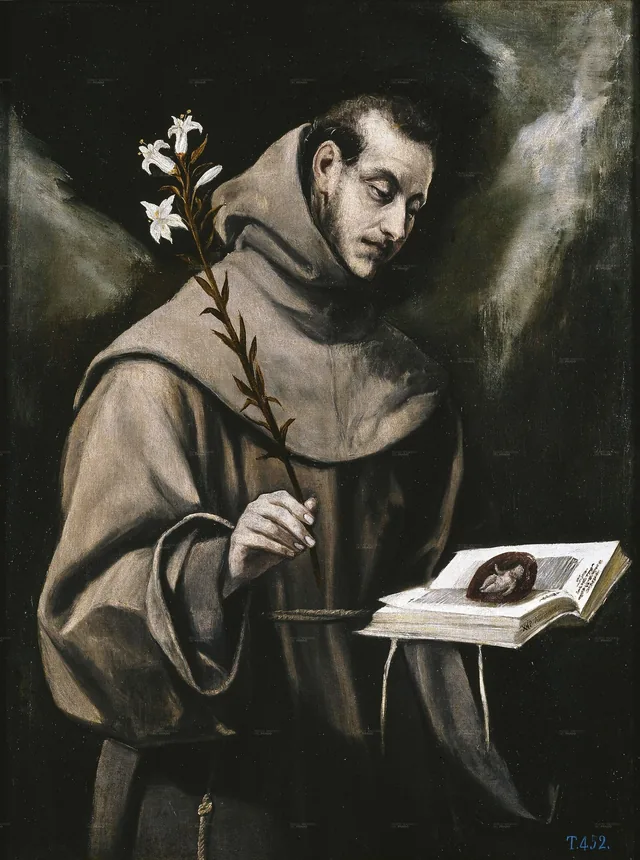 Saint Antoine de Padoue, Le Greco