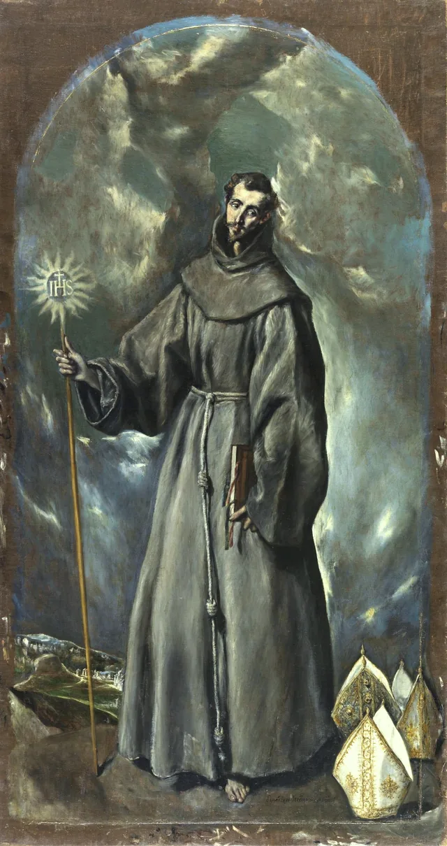 San Bernardino de Siena, Le Greco