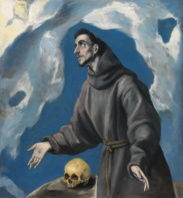 Saint Francis Receiving the Stigmata, Le Greco
