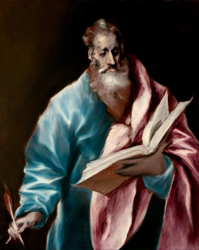 Apostle Saint Matthew, Le Greco