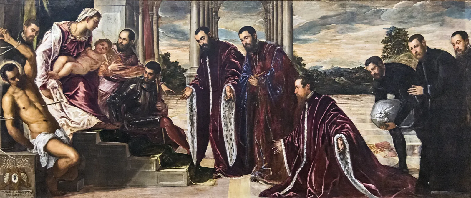 La Virgen de los camarlengos, Le Tintoret