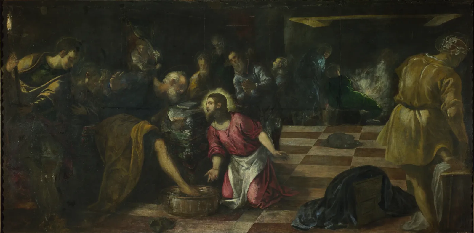 Christ Washing the Disciples' Feet, Le Tintoret