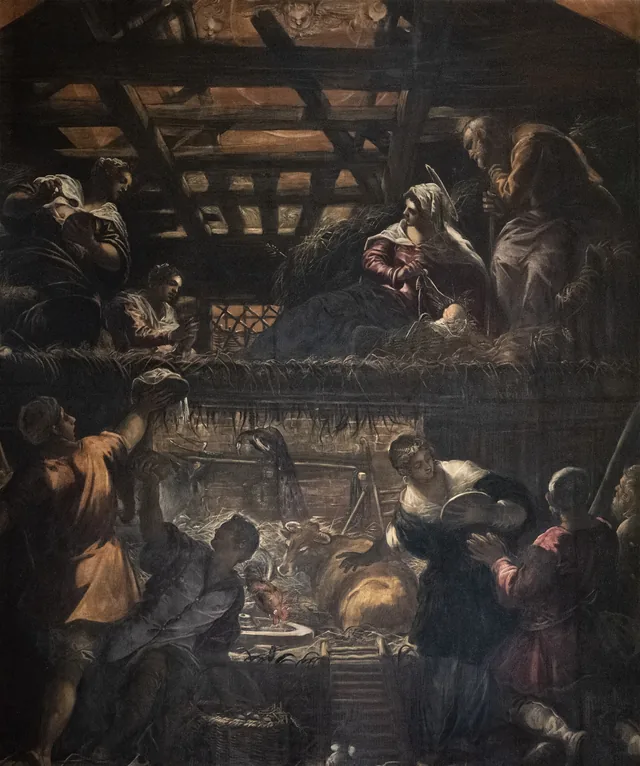 The Adoration of the Shepherds, Le Tintoret