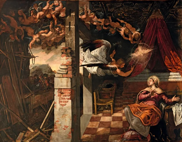 The Annunciation, Le Tintoret