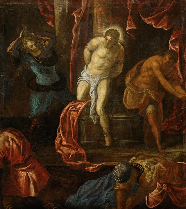 La Flagellation du Christ, Le Tintoret