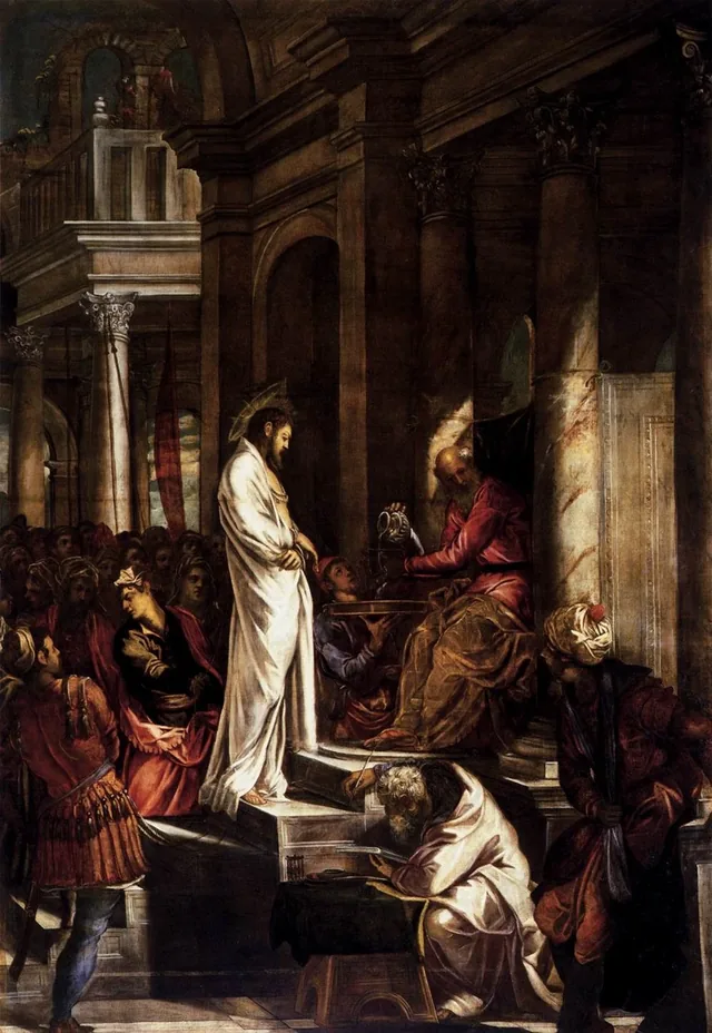 Christ before Pilate, Le Tintoret