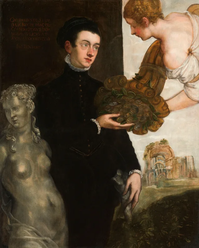 Portrait of Ottavio Strada, Le Tintoret