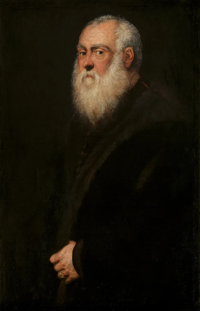 Portrait of a White-Bearded Man, Le Tintoret