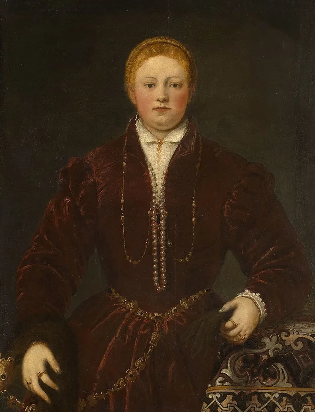 Retrato de uma jovem dama