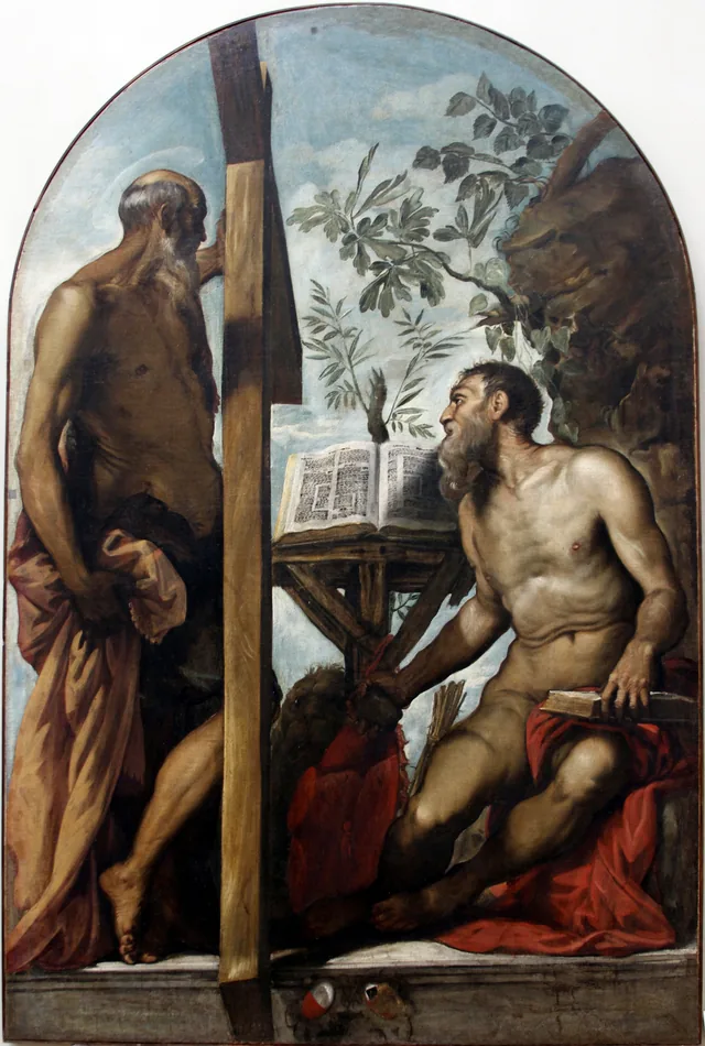 Saint André et saint Jérôme