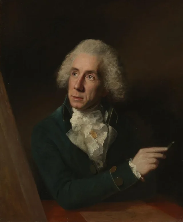Portrait of the Engraver Francesco Bartolozzi, Lemuel Francis Abbott
