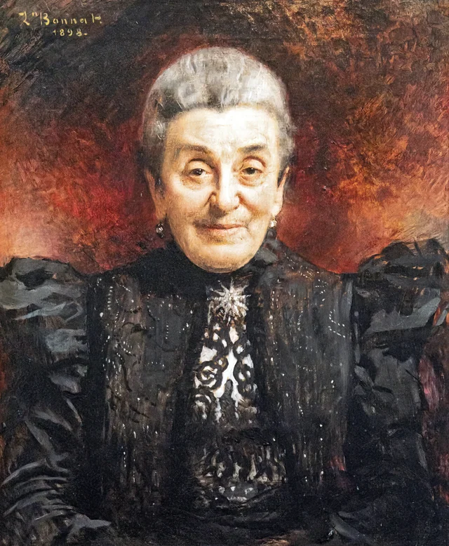 Portrait de dame âgée