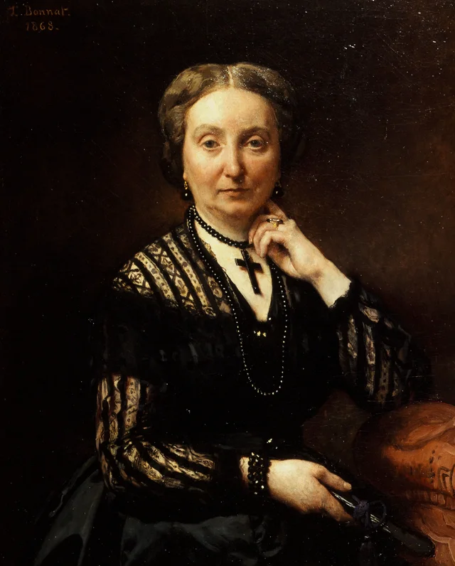 Portrait de femme, Léon Bonnat