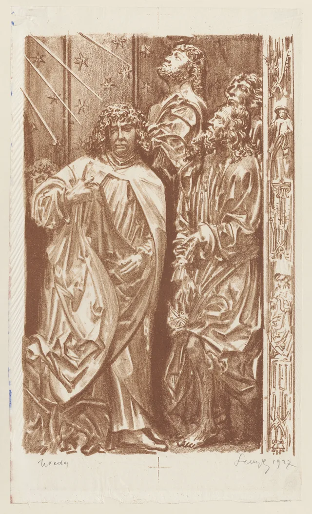 Os apóstolos do retábulo de Veit Stoss, Leon Wyczółkowski