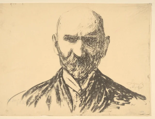 Autorretrato de frente, até os ombros