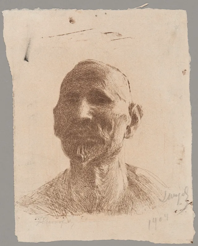 Autorretrato até os ombros