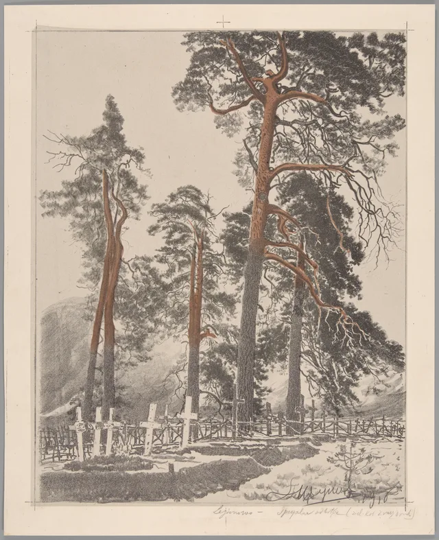 Le cimetière de Wołczeck