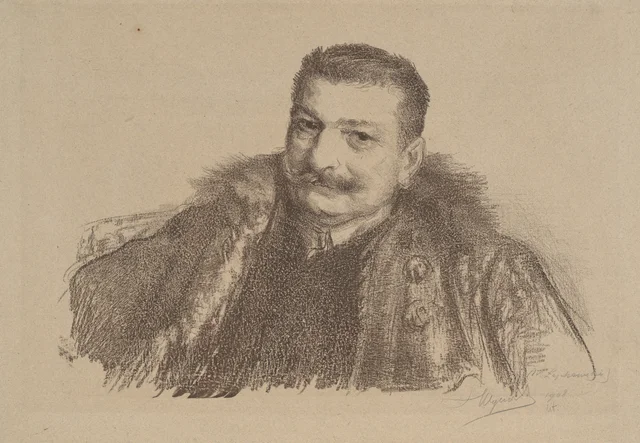O doutor Wincenty Łepkowski, busto