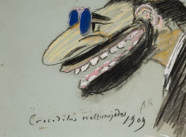 Caricatura de Feliks Jasieński