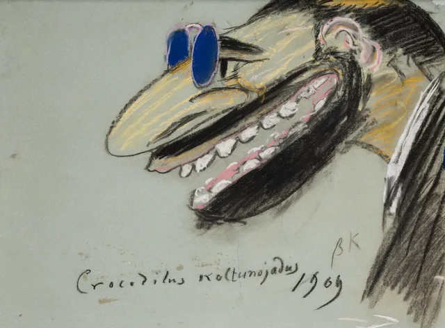 Caricatura de Feliks Jasieński