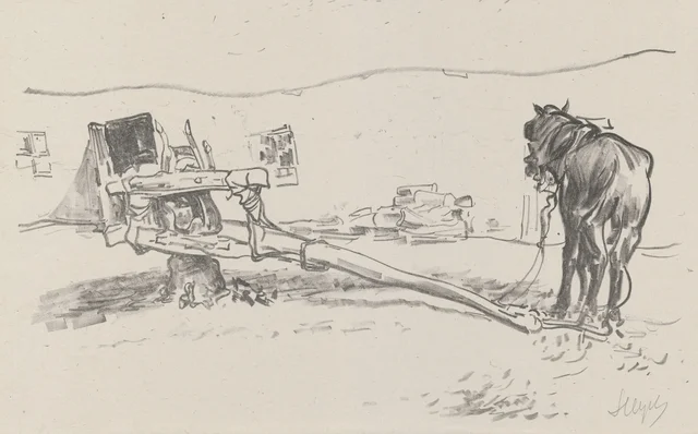 Caballo en la noria (I)