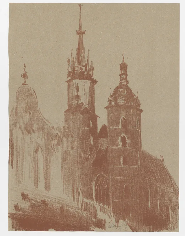 A igreja de Santa Maria de Cracóvia