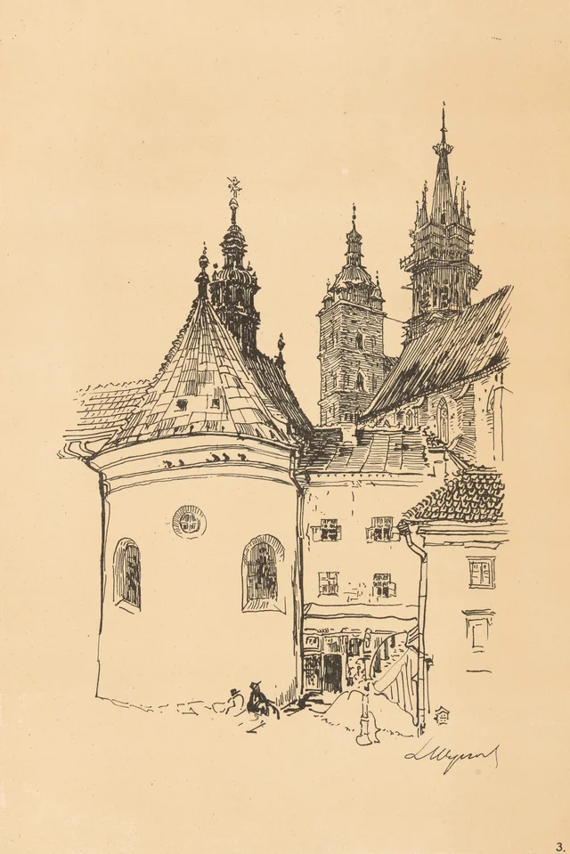 La iglesia de Santa María desde la Plaza Pequeña