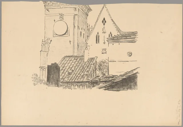 La iglesia de San Miguel (demolida), Leon Wyczółkowski