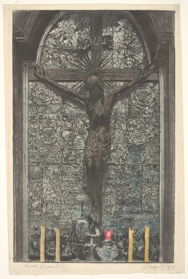 O crucifixo da catedral de Wawel