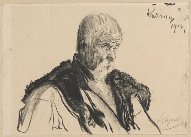 Kuźmicz, retrato de um velho camponês