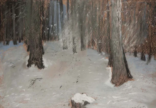 El bosque en invierno
