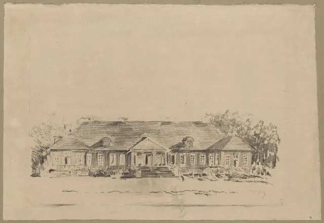 Malinowszczyzna, a casa senhorial