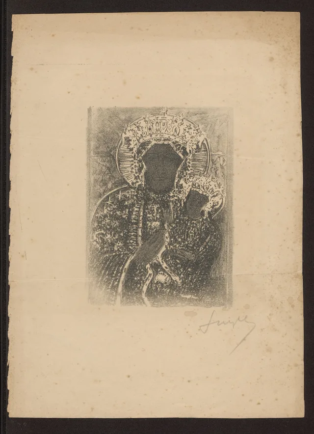 Imagem de Nossa Senhora de Częstochowa, Leon Wyczółkowski