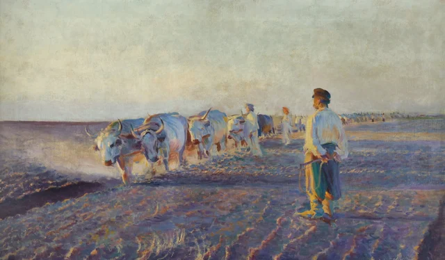 Labranza en Ucrania, Leon Wyczółkowski