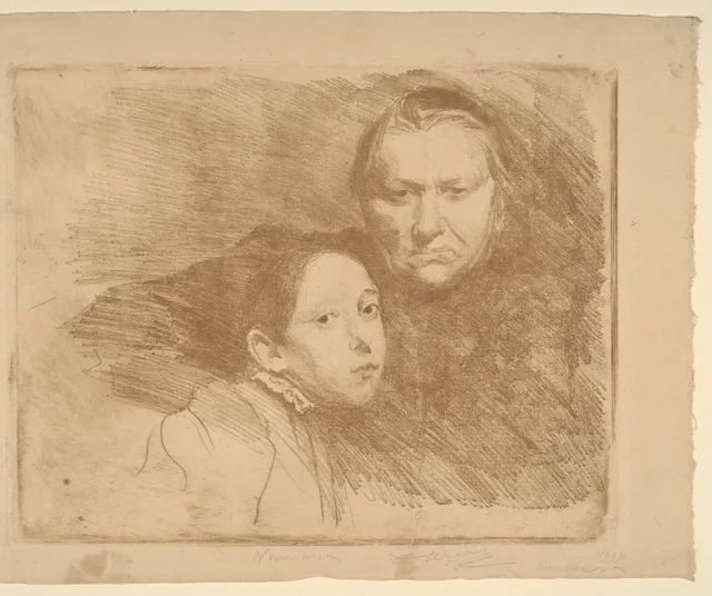 Madame Kowalska e sua filha