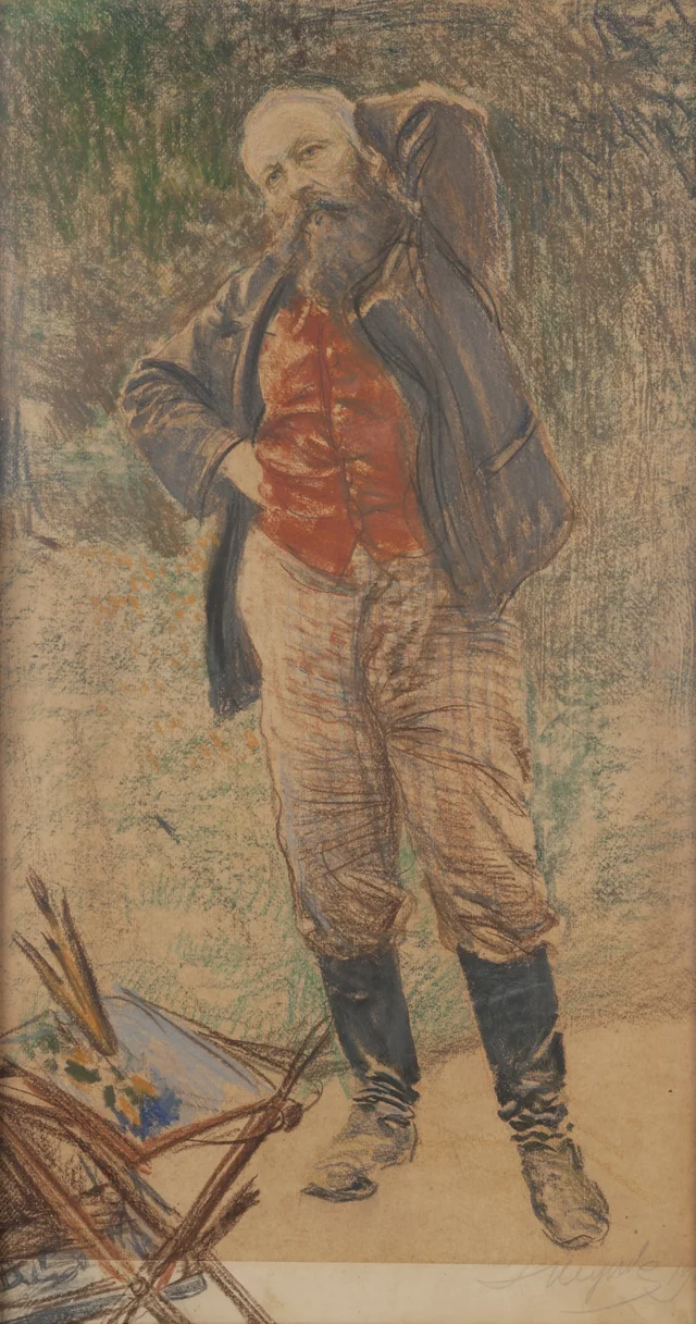 Retrato de Józef Chełmoński