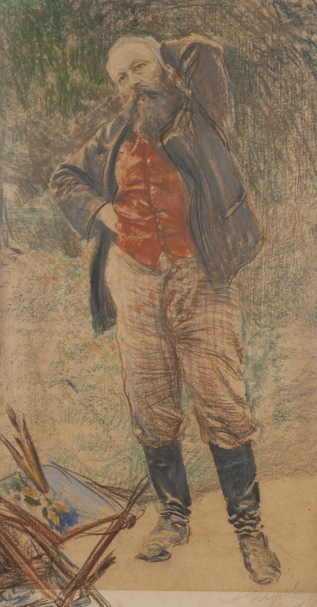 Retrato de Józef Chełmoński