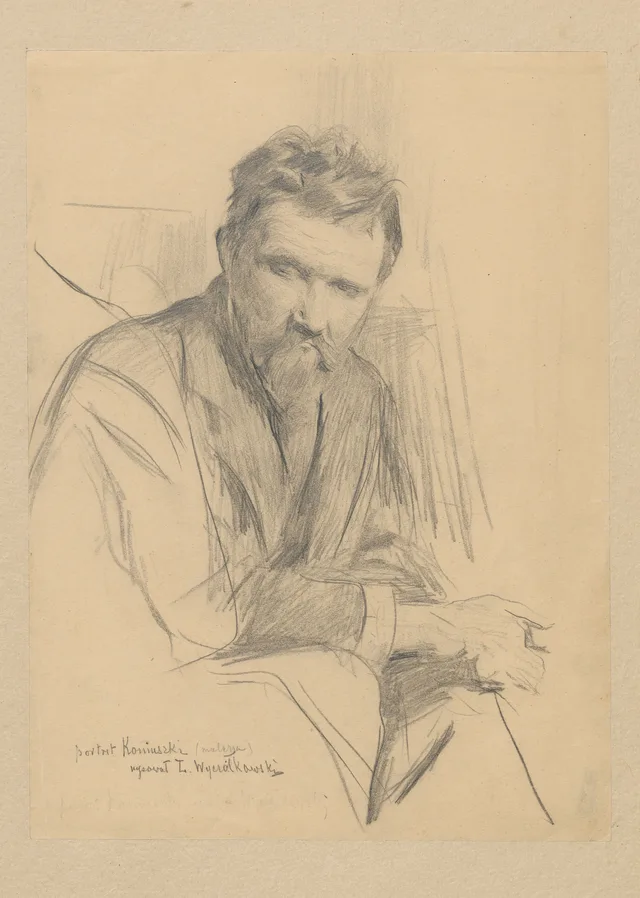 Retrato do pintor Wacław Koniuszko