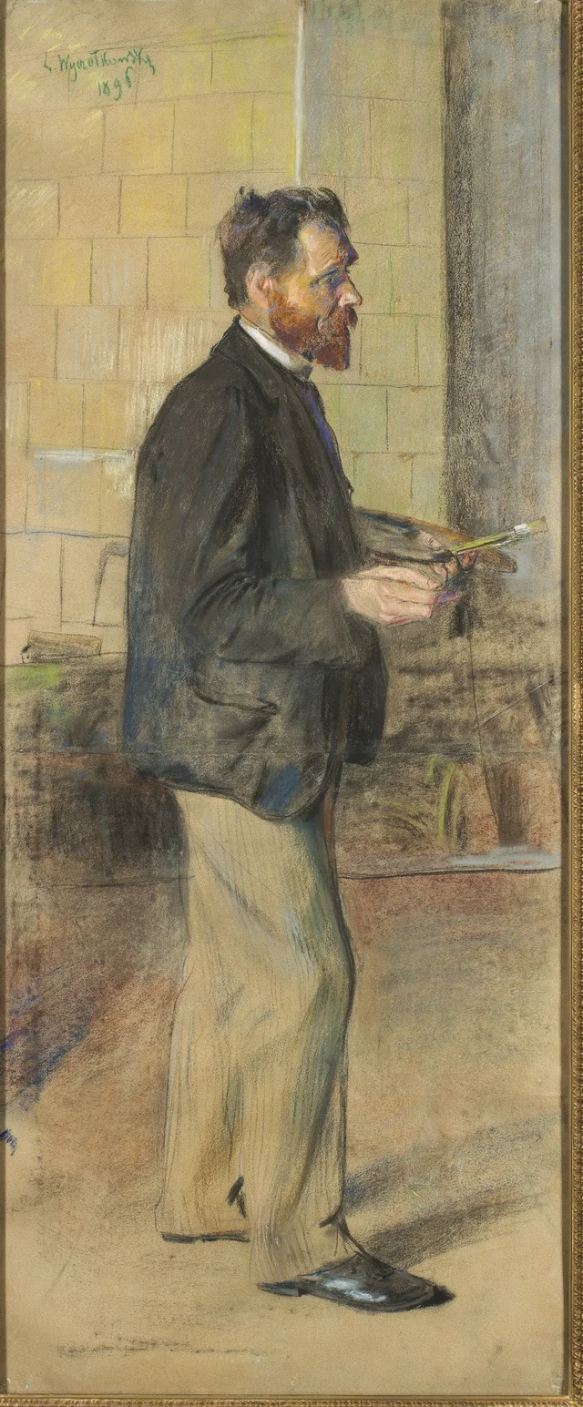 Retrato do pintor Wacław Koniuszko