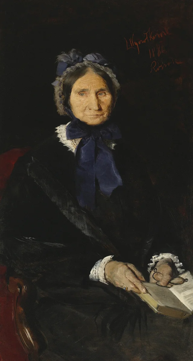 Retrato de la señora Falińska, abuela del artista