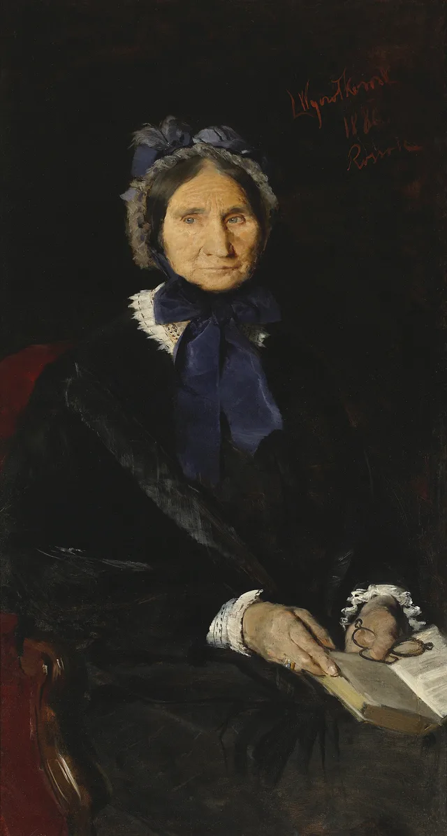 Retrato de Madame Falińska, avó do artista