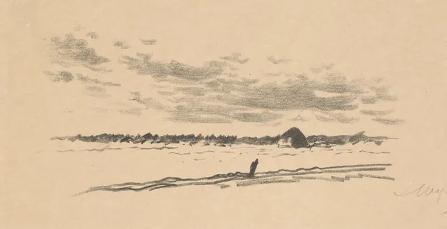 Uma meda no campo