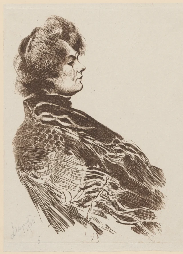 Estudo (retrato de Natalia Siennicka)