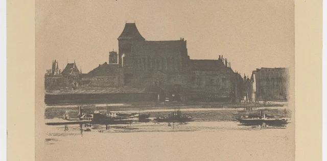 Toruń (vista geral), Leon Wyczółkowski