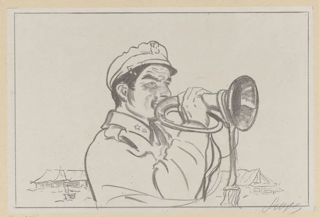 The Trumpeter, Leon Wyczółkowski