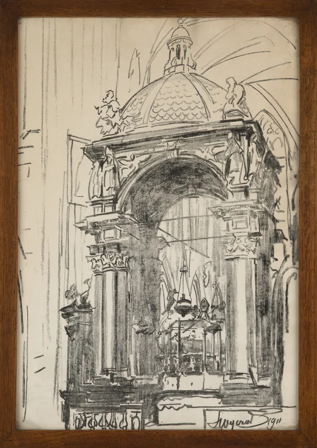Coffin of St. Stanislaus, Leon Wyczółkowski