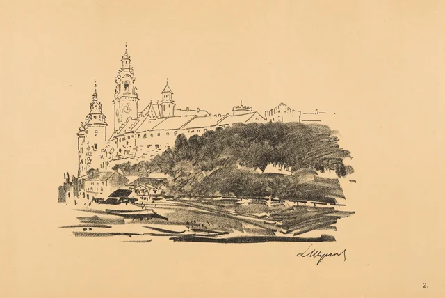 El Wawel visto desde Zwierzyniec