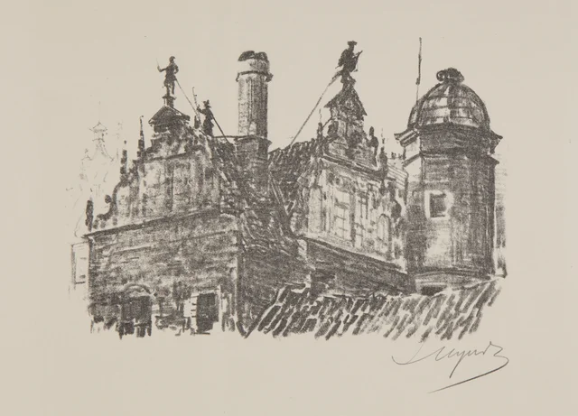 Fragmento do andar superior da Katownia de Gdańsk