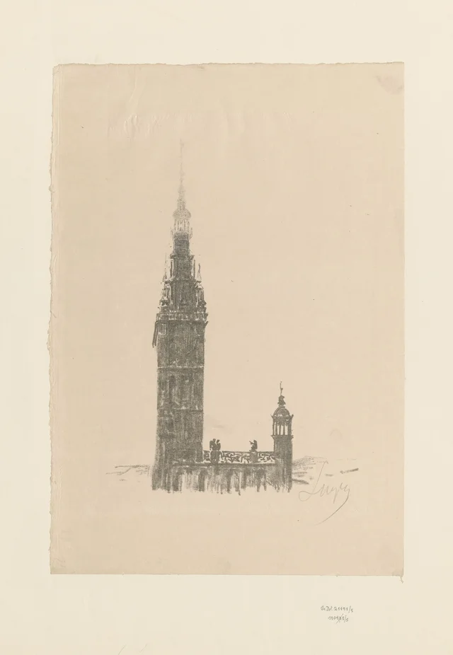 A torre da prefeitura