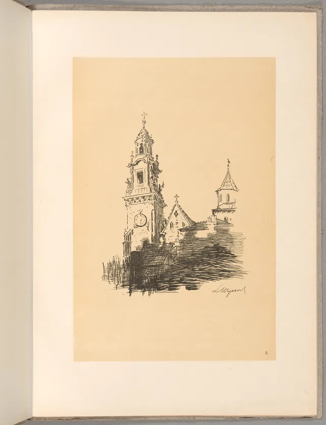 A torre do relógio (Wawel)